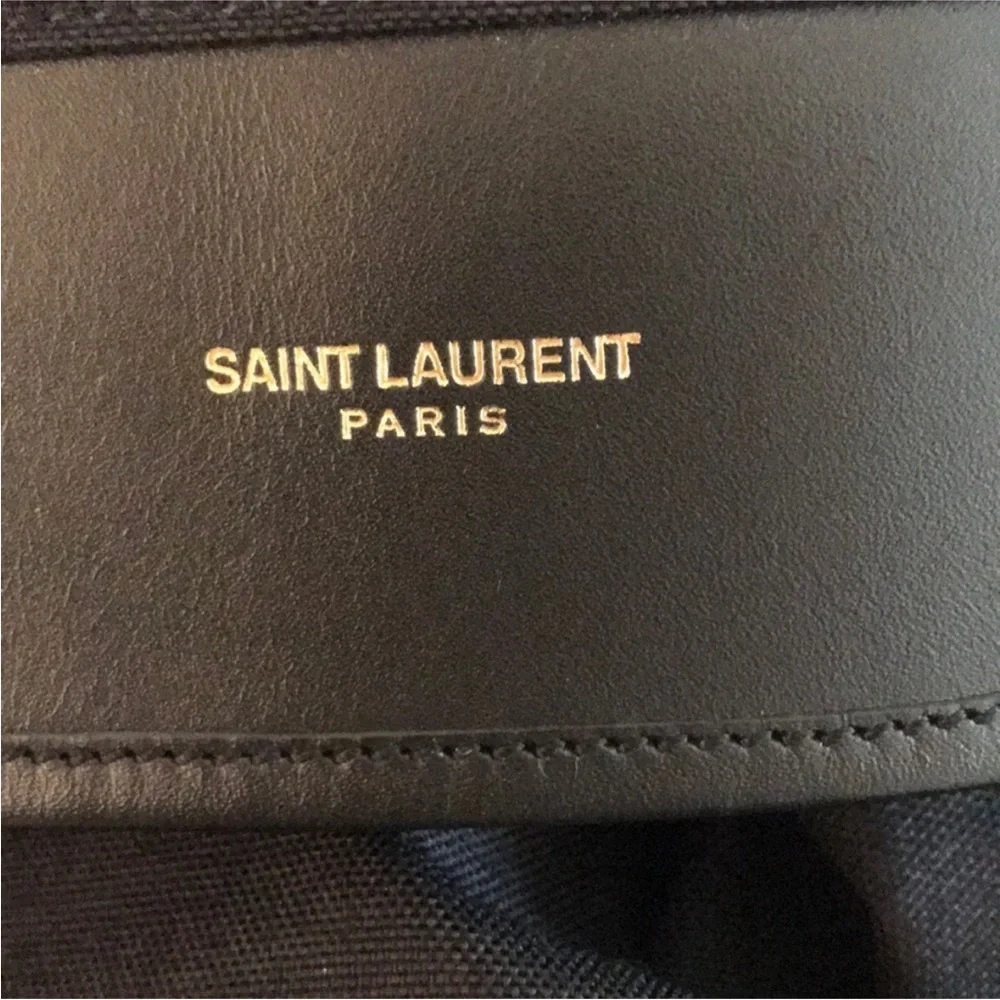 Saint Laurent Classic Black Backpack